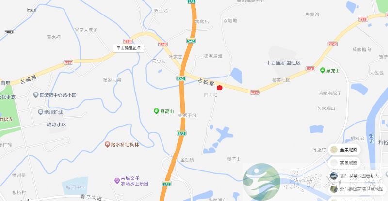 成都市农村院子出租-青白江区城厢镇唐巴路边整院出租可改造